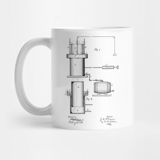 Apparatus for Forcing Beer from Casks Vintage Patent Hand Drawing Mug